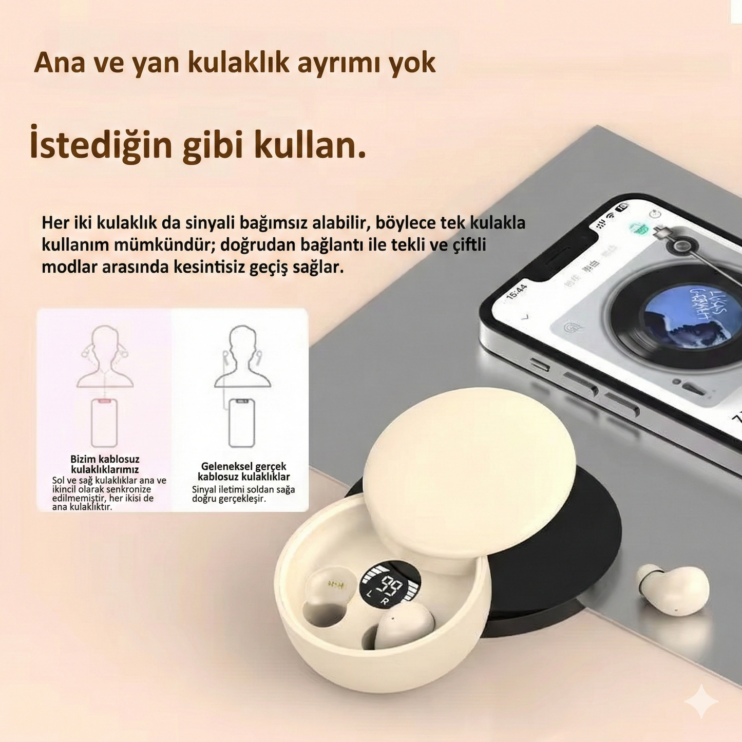 SC Ultra Hafif Kulaklık